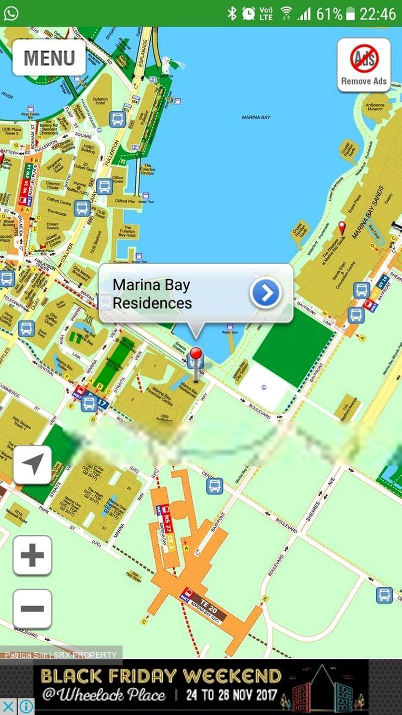 Marina Bay Residences (D1), Condominium #349540001